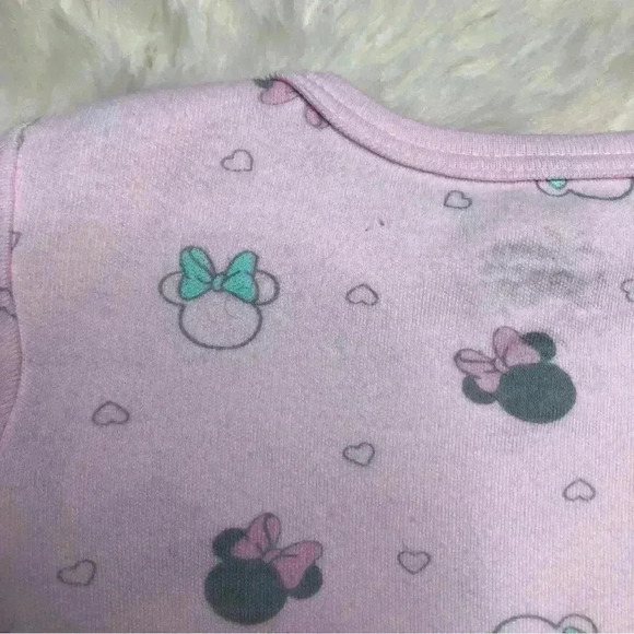 Disney Baby  Onesie Pink Minnie Mouse Size Newborn - Picture 15 of 16